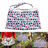 Maxbell Gardening Apron Farm Collection Storage Pouch Hands Free Multifunction Cartoom Rooster