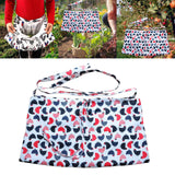 Maxbell Gardening Apron Farm Collection Storage Pouch Hands Free Multifunction Cartoom Rooster