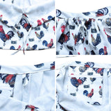 Maxbell Gardening Apron Farm Collection Storage Pouch Hands Free Multifunction Multi Color Rooster