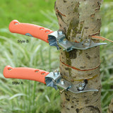 Maxbell Gardening Tool Heavy Duty Soft Handle Metal for Large Pastures Parks Garden Style A