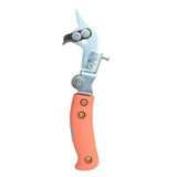 Maxbell Gardening Tool Heavy Duty Soft Handle Metal for Large Pastures Parks Garden Style A