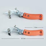 Maxbell Gardening Tool Heavy Duty Soft Handle Metal for Large Pastures Parks Garden Style A