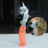 Maxbell Gardening Tool Heavy Duty Soft Handle Metal for Large Pastures Parks Garden Style A