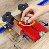 Maxbell Table Saw Router Adjustable Supplies Jig for Woodworking Bench Workbench