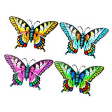 Maxbell Wall Decor Butterfly Art Easy Install Art Stainless Ornaments for Garden