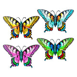 Maxbell Wall Decor Butterfly Art Easy Install Art Stainless Ornaments for Garden