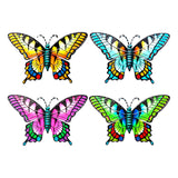 Maxbell Wall Decor Butterfly Art Easy Install Art Stainless Ornaments for Garden