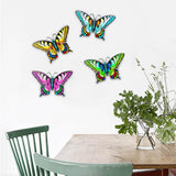 Maxbell Wall Decor Butterfly Art Easy Install Art Stainless Ornaments for Garden