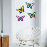 Maxbell Wall Decor Butterfly Art Easy Install Art Stainless Ornaments for Garden