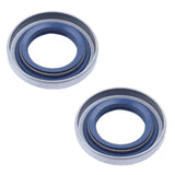 Maxbell 2 Pieces Engine Oil Seal Set Kit Replace for 51 55 254 257 262 357 359 Accs