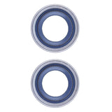 Maxbell 2 Pieces Engine Oil Seal Set Kit Replace for 51 55 254 257 262 357 359 Accs