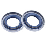 Maxbell 2 Pieces Engine Oil Seal Set Kit Replace for 51 55 254 257 262 357 359 Accs