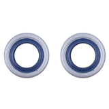 Maxbell 2 Pieces Engine Oil Seal Set Kit Replace for 51 55 254 257 262 357 359 Accs