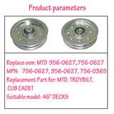 Maxbell Portable Lawn Mower Pulley Replaces Accessory for 756-0365 956-0627 756-0627