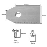 Maxbell Intelligent Weeder Replacement Blade Durable Portable for Replacements