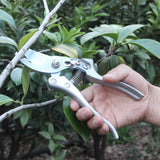 Maxbell Steel Pruning Shears Heavy Duty Hand Gardening Scissor Clips