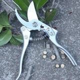 Maxbell Steel Pruning Shears Heavy Duty Hand Gardening Scissor Clips