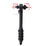 Maxbell 4 Way Drill Press Chuck Key Drill Chuck Ratchet Spanner Ratchet Key Wrench