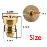 Maxbell Brass Spraying Nozzle Tips Accessories 5000PSL for Garden Lawn 1.1mm