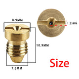 Maxbell Brass Spraying Nozzle Tips Accessories 5000PSL for Garden Lawn 1.25mm