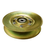 Maxbell Lawn Mower Pulley Replaces Flat Idler Pulley for MTD 756-04522 Accessories