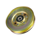 Maxbell Lawn Mower Pulley Replaces Flat Idler Pulley for MTD 756-04522 Accessories