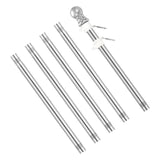 Maxbell 5Pcs Flag Pole Guide Banner for Commercial Flag Pole House Porch Boat, Yacht