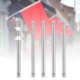 Maxbell 5Pcs Flag Pole Guide Banner for Commercial Flag Pole House Porch Boat, Yacht