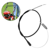 Maxbell Replacement Traction Cable 47.2" Cable Length Rubber Metal for Garden