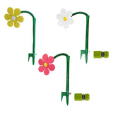 Maxbell Lawn Sprinkler Yard Sprinkler System Garden Watering Tool for Lawn Yard Yellow