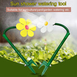 Maxbell Lawn Sprinkler Yard Sprinkler System Garden Watering Tool for Lawn Yard Yellow