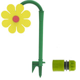 Maxbell Lawn Sprinkler Yard Sprinkler System Garden Watering Tool for Lawn Yard Yellow