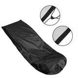 Maxbell Push Mower Covers Reusable Dust Proof 210D Waterproof Fabric for Indoor Black