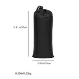 Maxbell Push Mower Covers Reusable Dust Proof 210D Waterproof Fabric for Indoor Black