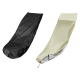 Maxbell Push Mower Covers Reusable Dust Proof 210D Waterproof Fabric for Indoor Black