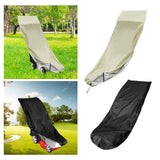 Maxbell Push Mower Covers Reusable Dust Proof 210D Waterproof Fabric for Indoor Black