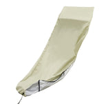 Maxbell Push Mower Covers Reusable Dust Proof 210D Waterproof Fabric for Indoor Khaki