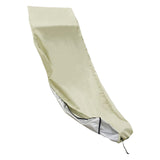 Maxbell Push Mower Covers Reusable Dust Proof 210D Waterproof Fabric for Indoor Khaki