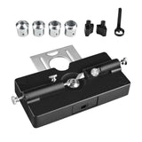 Maxbell Doweling Jig Kit Woodworking Tools Drill Punch Locator Hole Drilling Guide