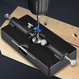 Maxbell Doweling Jig Kit Woodworking Tools Drill Punch Locator Hole Drilling Guide