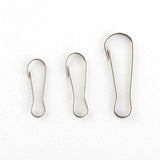 Maxbell 100 Pieces Gourd Clip Keychain Hook for Home Accessories Clothing Tag Sewing 2.2cm