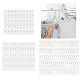 Maxbell 100 Pieces Gourd Clip Keychain Hook for Home Accessories Clothing Tag Sewing 2.2cm