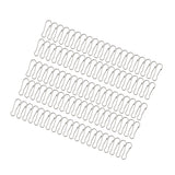 Maxbell 100 Pieces Gourd Clip Keychain Hook for Home Accessories Clothing Tag Sewing 2.2cm