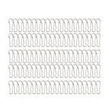 Maxbell 100 Pieces Gourd Clip Keychain Hook for Home Accessories Clothing Tag Sewing 2.2cm