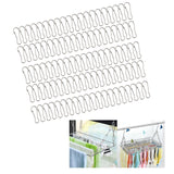 Maxbell 100 Pieces Gourd Clip Keychain Hook for Home Accessories Clothing Tag Sewing 2.2cm