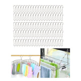 Maxbell 100 Pieces Gourd Clip Keychain Hook for Home Accessories Clothing Tag Sewing 2.2cm