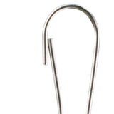Maxbell 100 Pieces Gourd Clip Keychain Hook for Home Accessories Clothing Tag Sewing 2.5cm