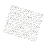 Maxbell 100 Pieces Gourd Clip Keychain Hook for Home Accessories Clothing Tag Sewing 3.2cm