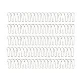 Maxbell 100 Pieces Gourd Clip Keychain Hook for Home Accessories Clothing Tag Sewing 3.2cm
