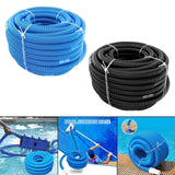 Maxbell Swimming Pool Vacuum Hose filter Pumps Flexible Pipe Dia. 3.2cm Blue